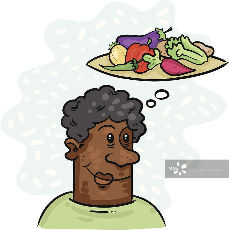蔬菜人图片素材