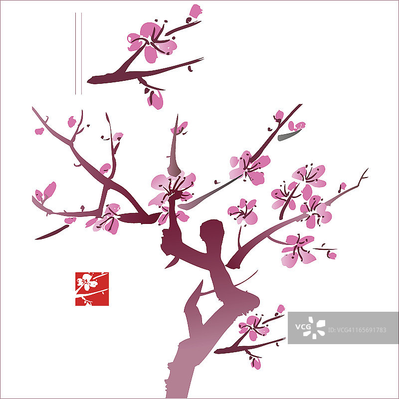 繁花——爱与幸福图片素材