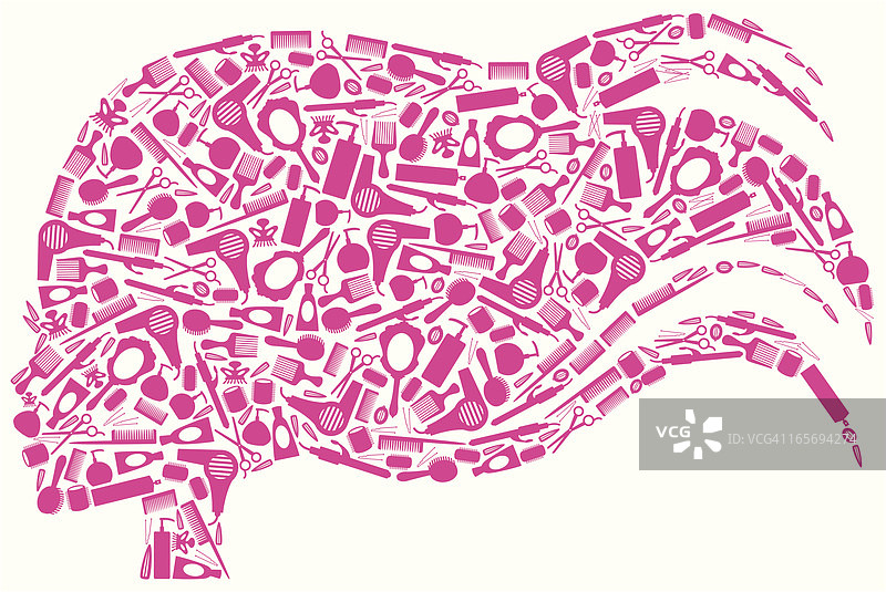 头发护理图片素材