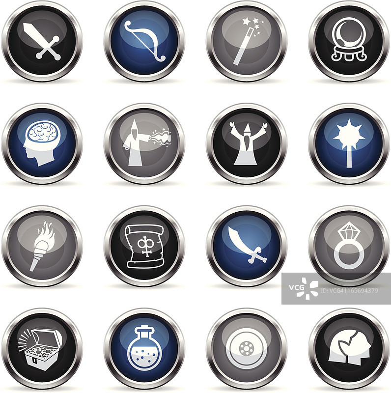 Supergloss图标 - 角色扮演游戏图片素材