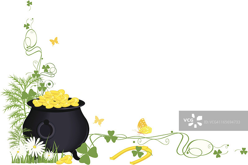 一罐金子图片素材