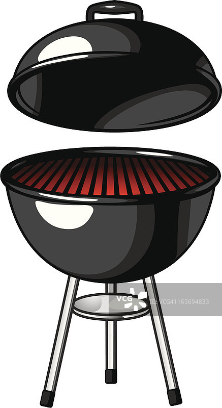 烧烤架图片素材