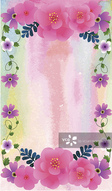 精美花卉背景图片素材