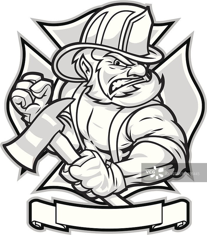 爱尔兰消防员图片素材