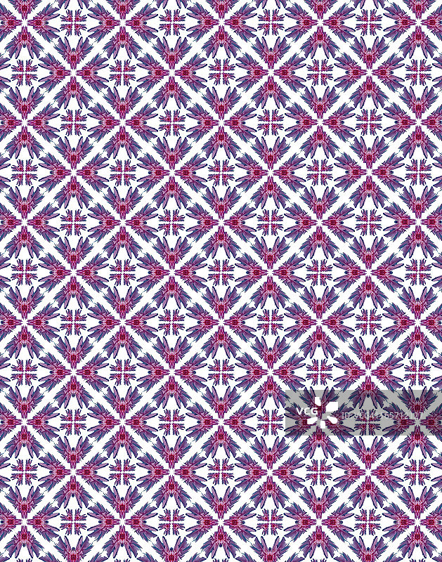 紫色花卉图案图片素材