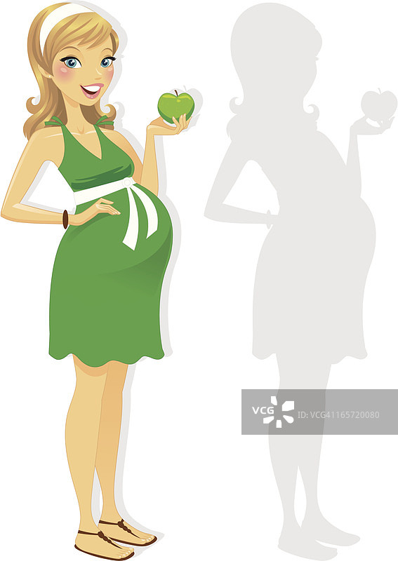 健康的孕妇图片素材