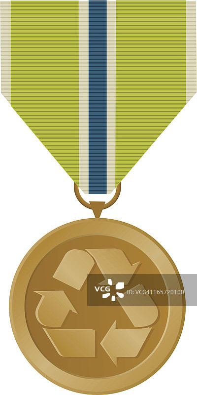 再生标志奖章图片素材