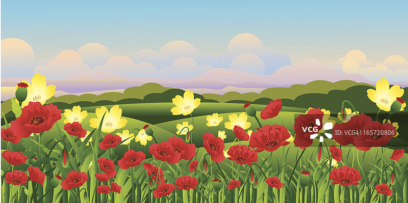 春天的风景图片素材