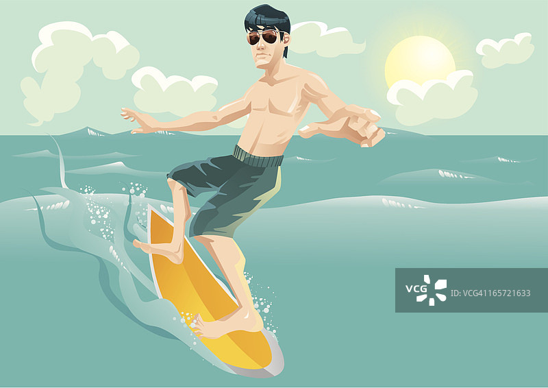 冲浪者图片素材