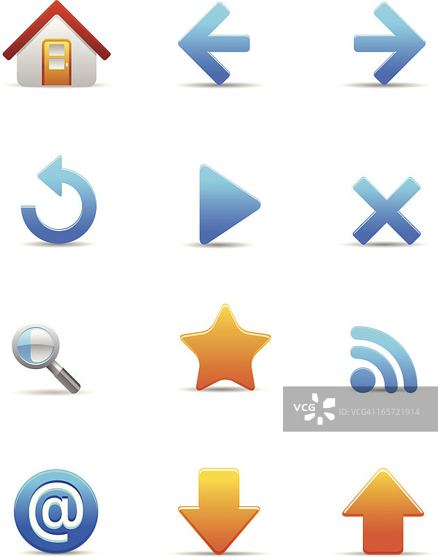 基本网页按钮图片素材