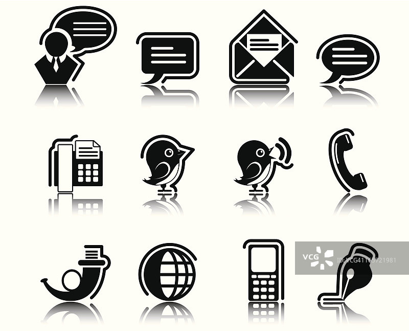 黑色图标图片素材