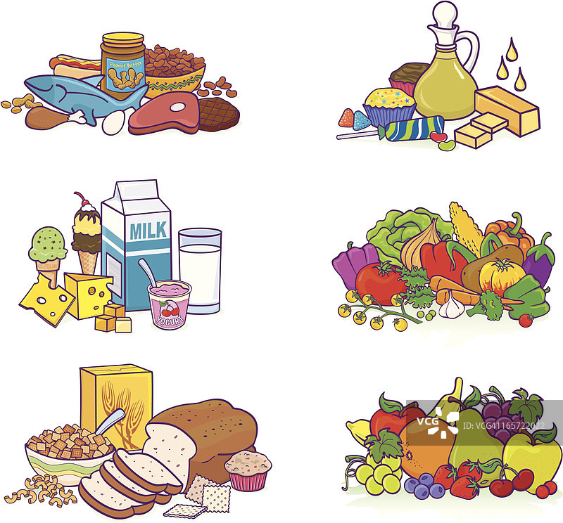 食物种类图片素材