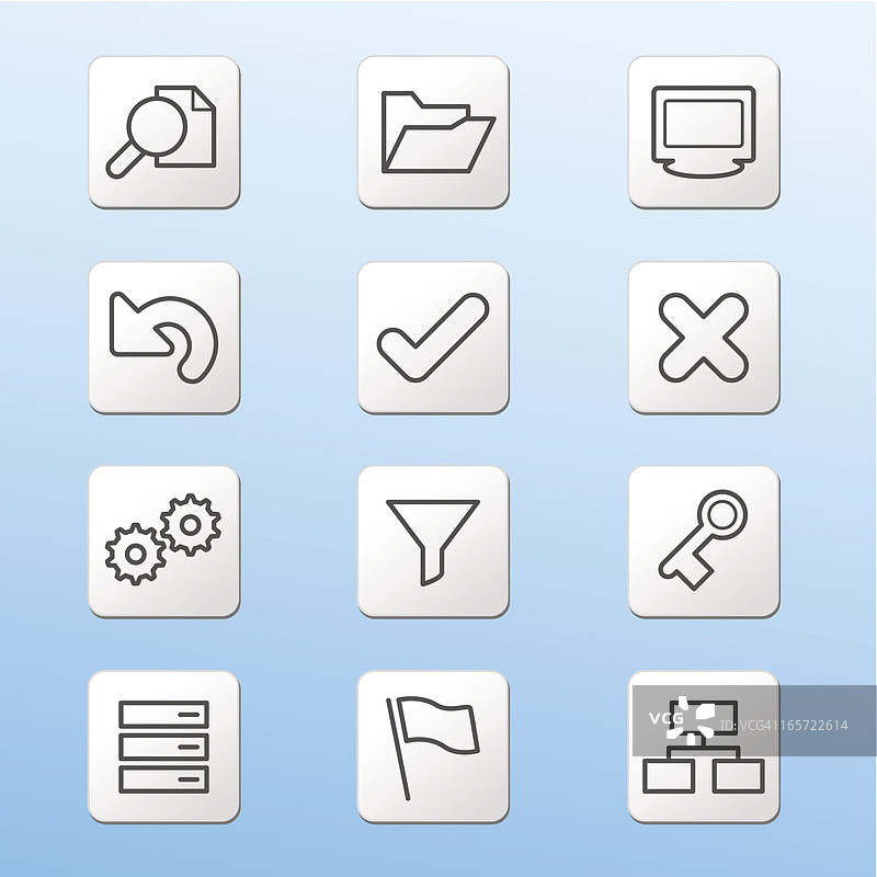 闪亮图标集工具栏图片素材