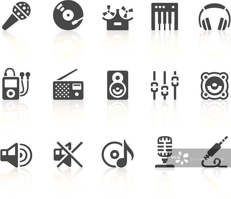 音频图标图片素材