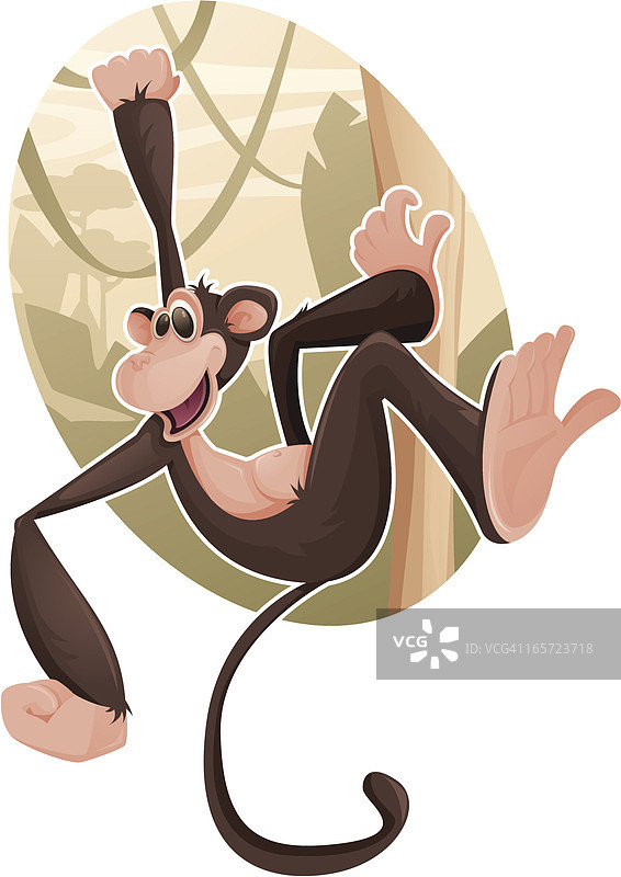 可爱的猴子图片素材