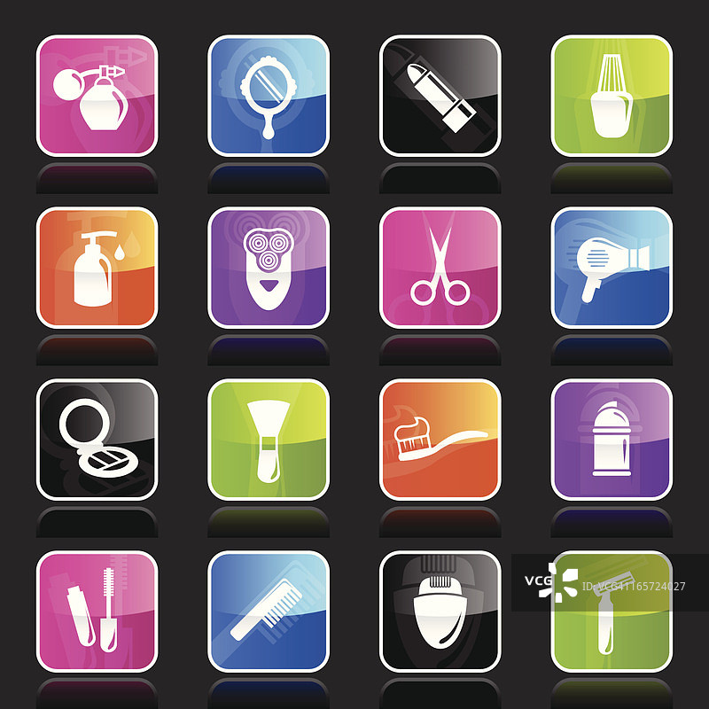 化妆品图标图片素材