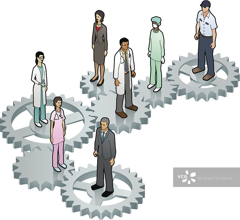 医疗保健系统图片素材