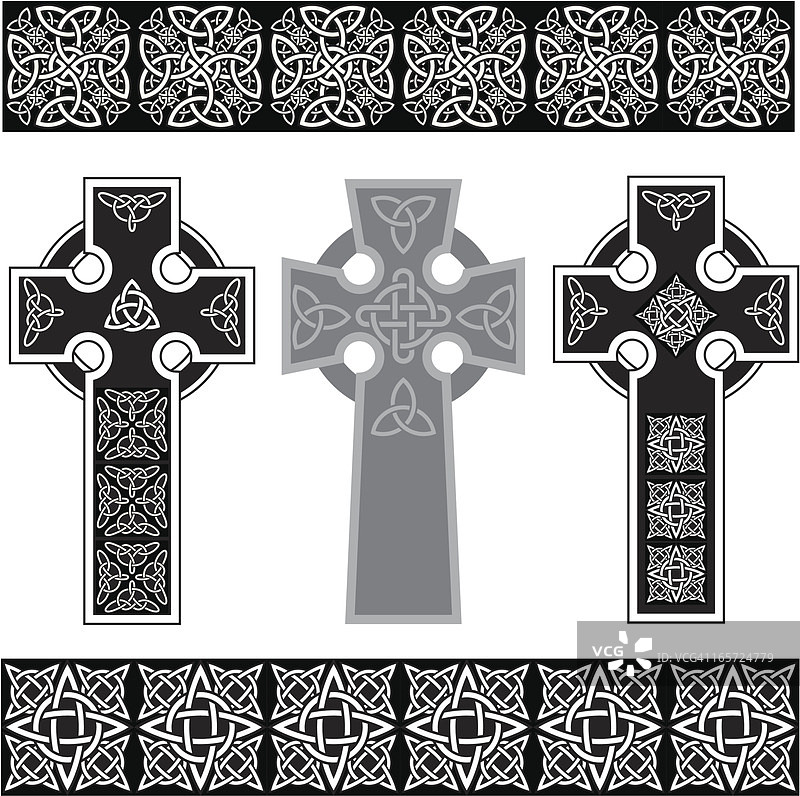 凯尔特十字架图片素材