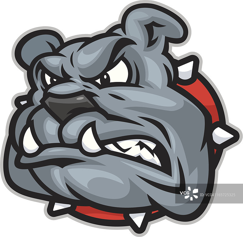 斗牛犬吉祥物图片素材