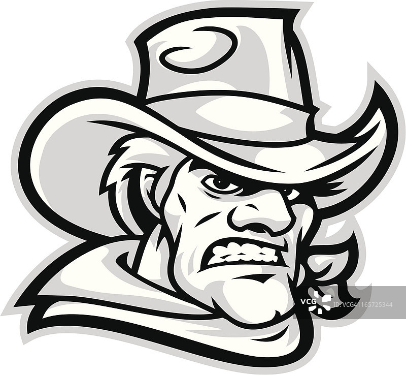 牛仔吉祥物图片素材