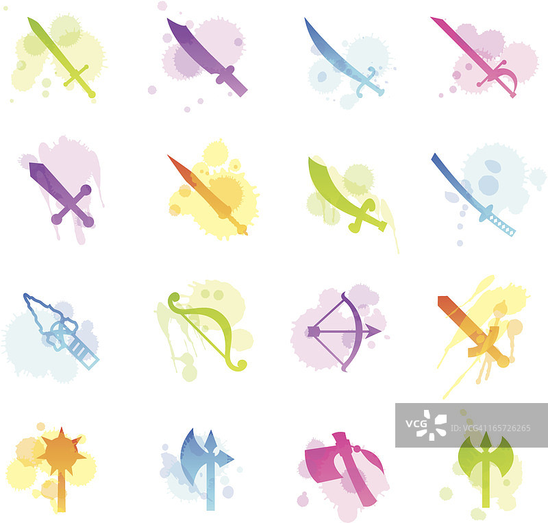 污渍图标-武器图片素材