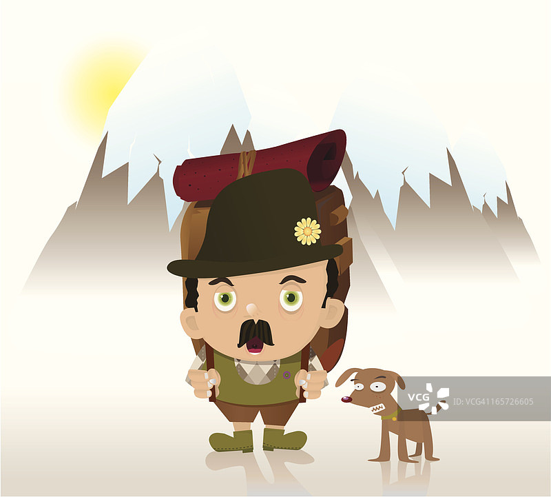 登山者图片素材