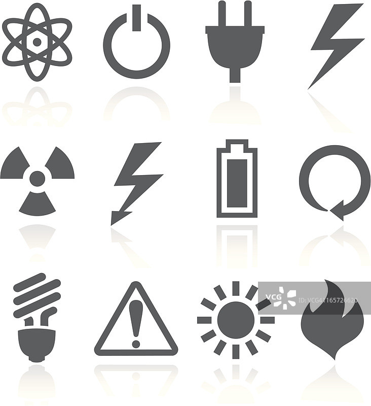 电源符号图片素材