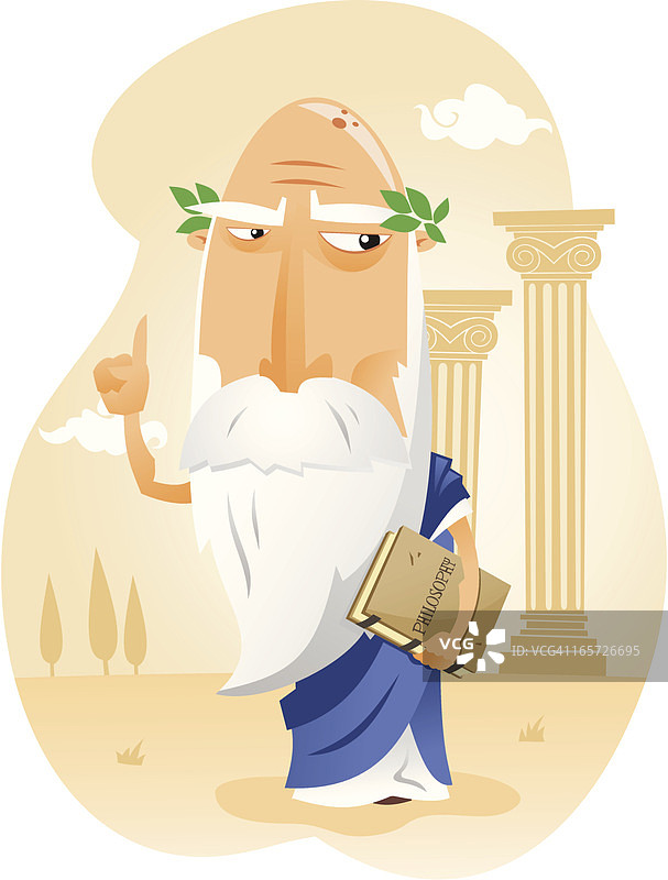 古希腊哲学家图片素材