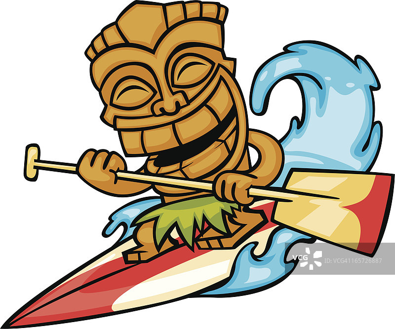 提基桨板冲浪图片素材