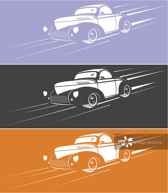 行驶中的汽车图片素材