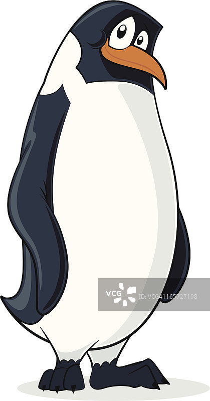 企鹅卡通图片素材