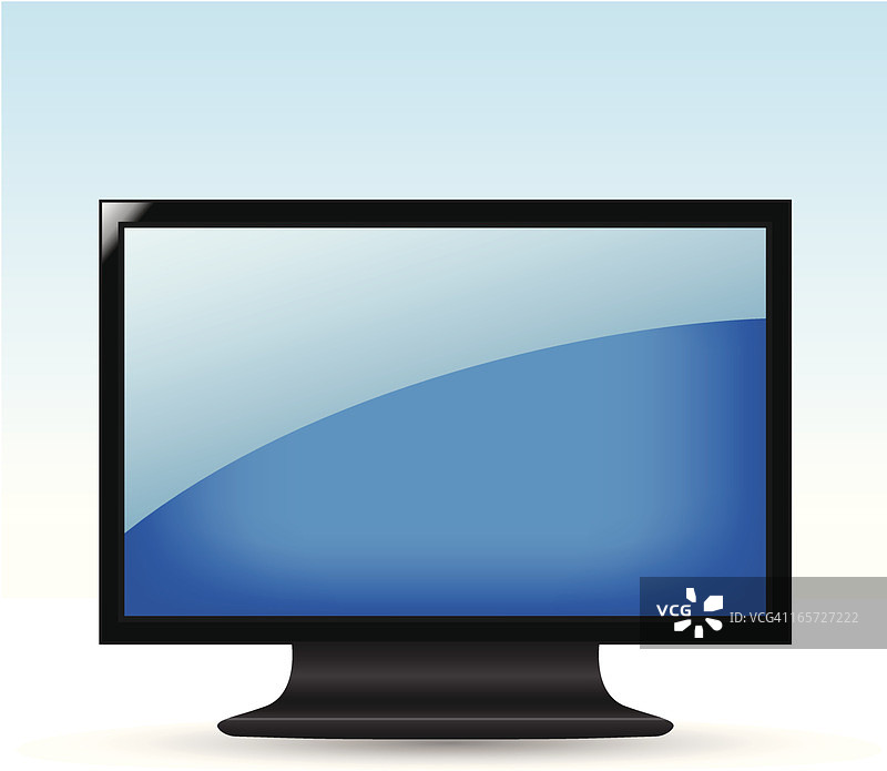 纯平屏幕插画图片素材