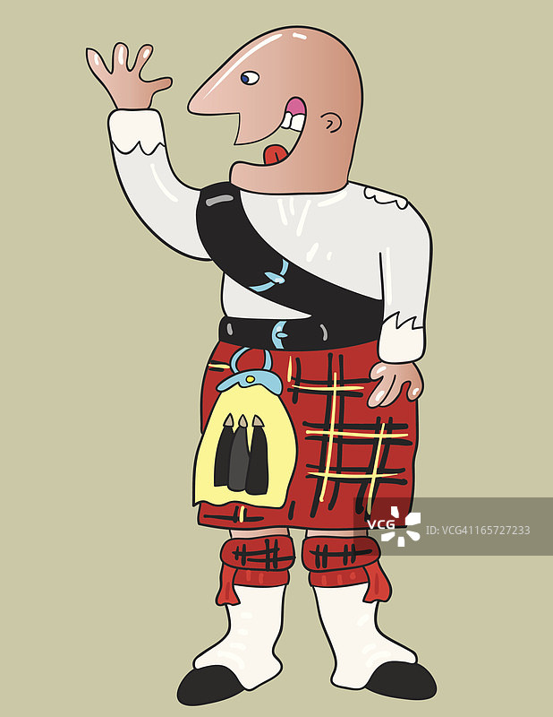 苏格兰服饰图片素材