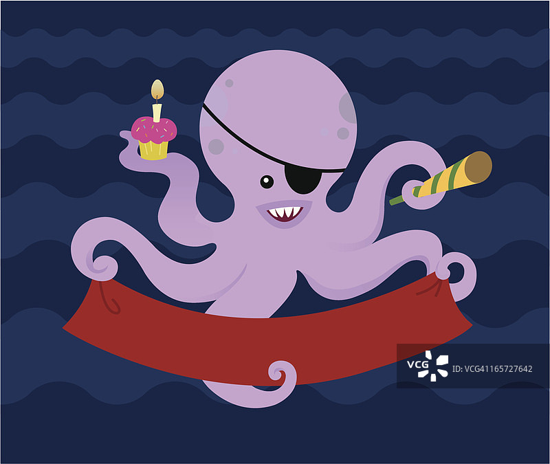 派对章鱼图片素材