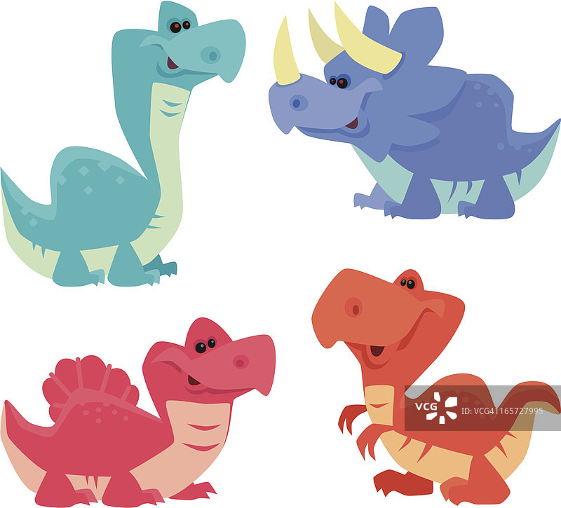 有趣的恐龙图片素材