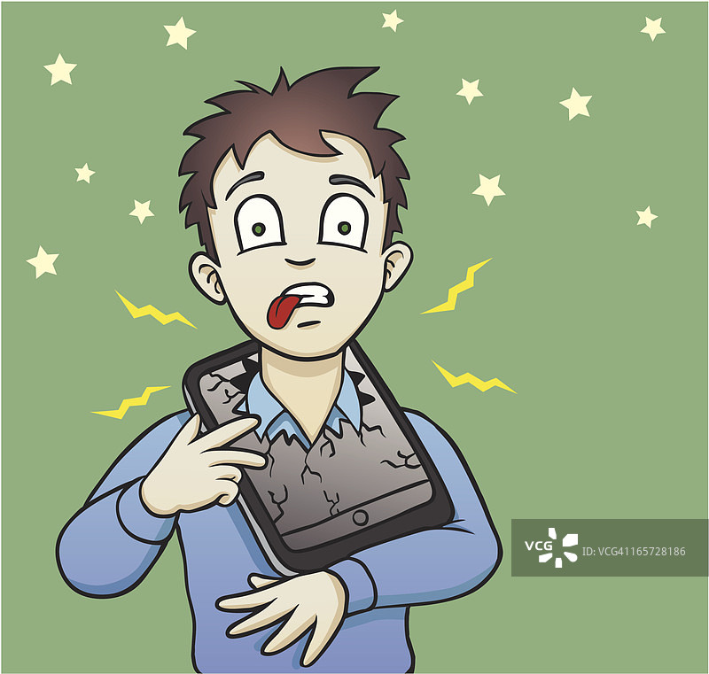 移动平板设备技术故障图片素材