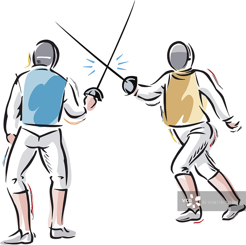 击剑图片素材