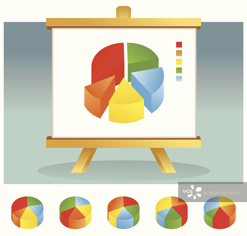 饼状图图片素材