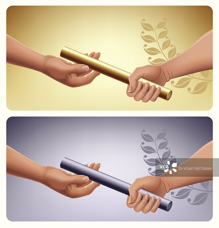 传递接力棒图片素材
