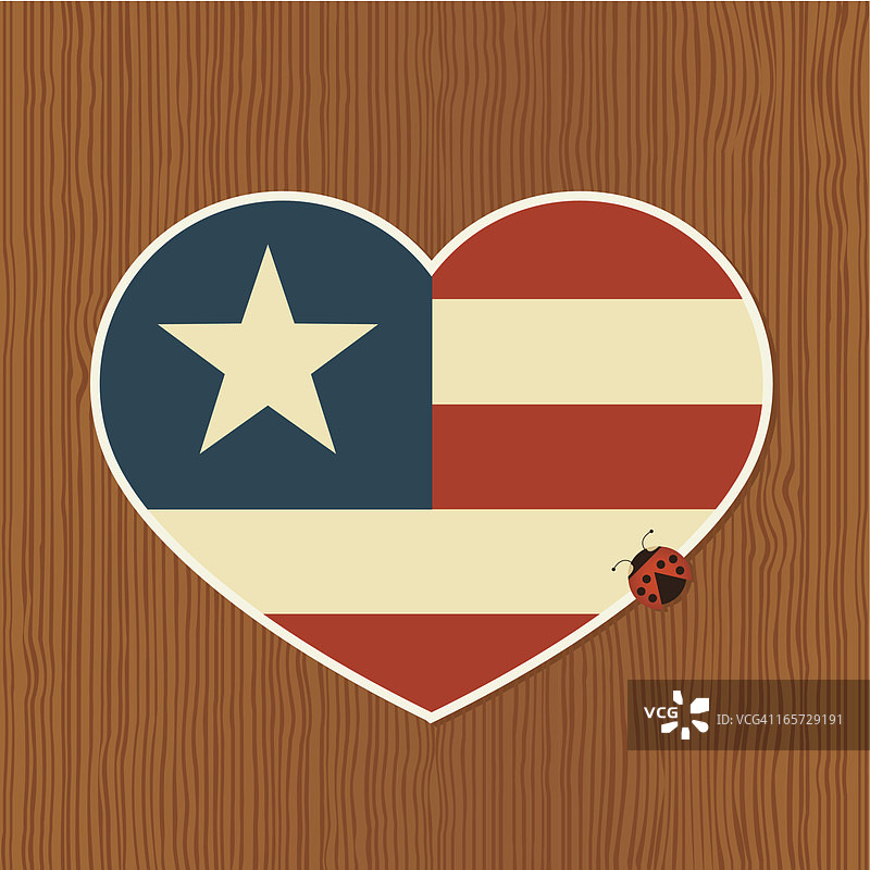 美国的心跳图片素材