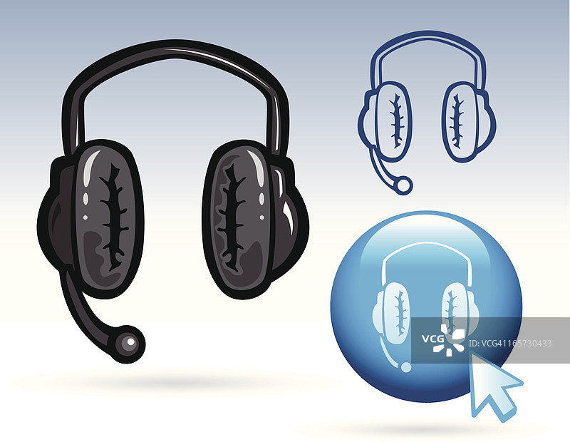 耳机图标图片素材