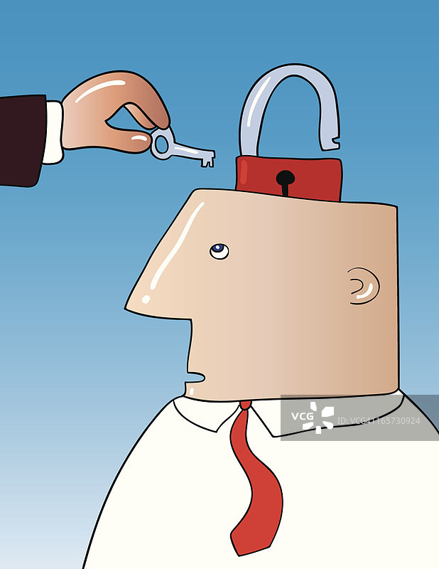 解锁的思维图片素材