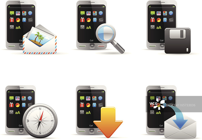 智能手机内容图片素材