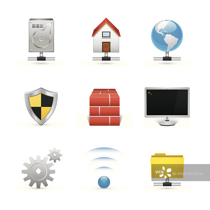 服务器图标图片素材