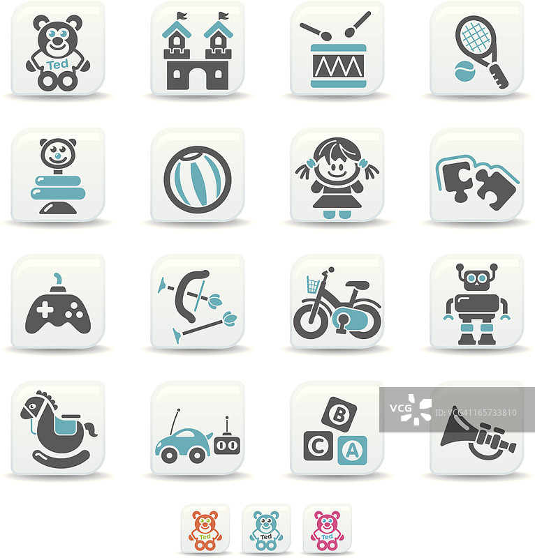 玩具图标| simicoso系列图片素材