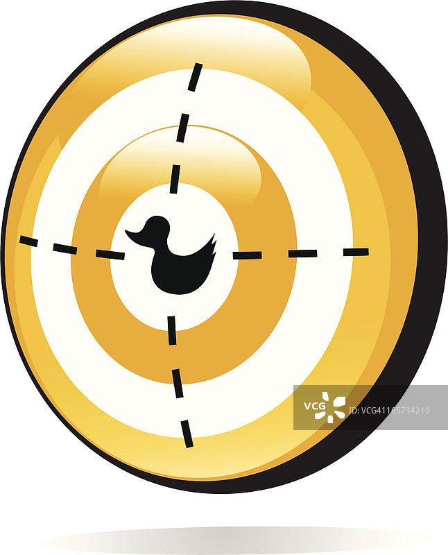 目标鸭子图片素材