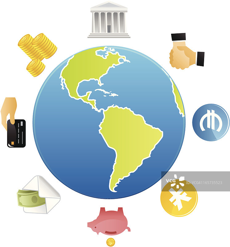 全球金融图片素材