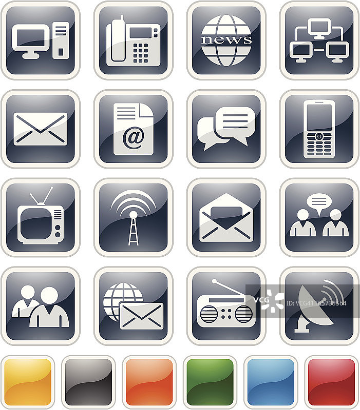 Web和通信图标图片素材