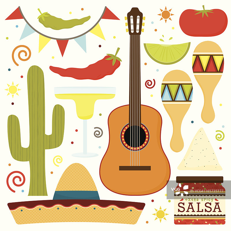 墨西哥传统节日图片素材