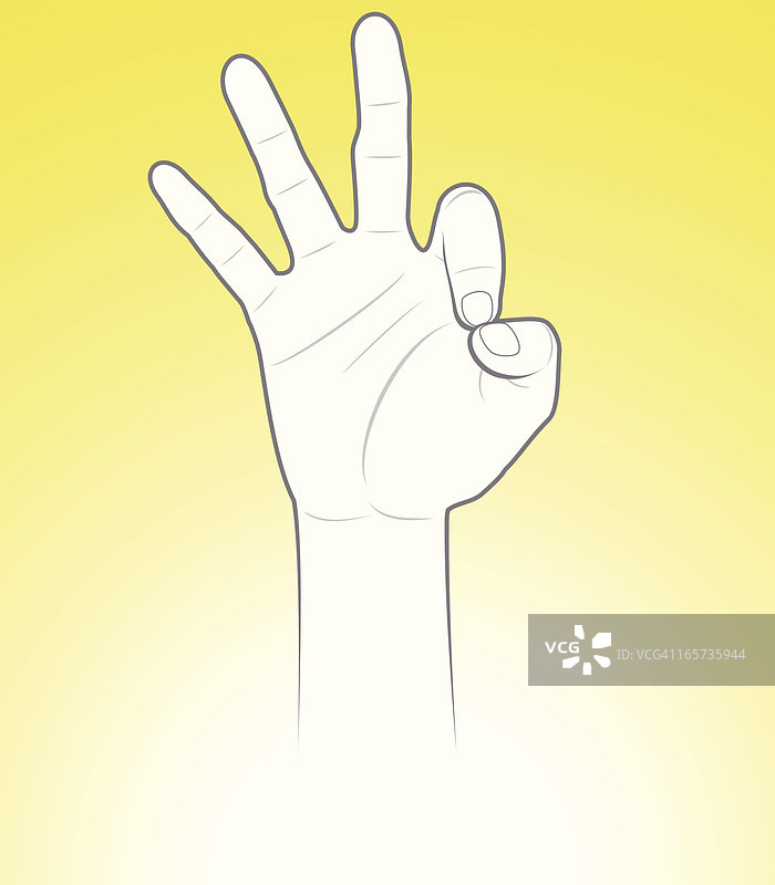 没问题，手势图片素材